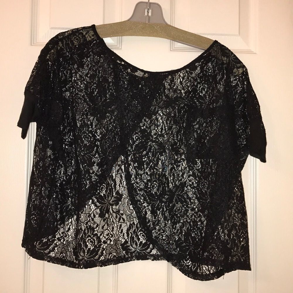 Sheer Lace top  - Picture 2 of 3